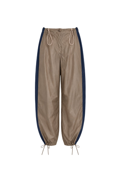 ADDISON NYLON PANTS toffee