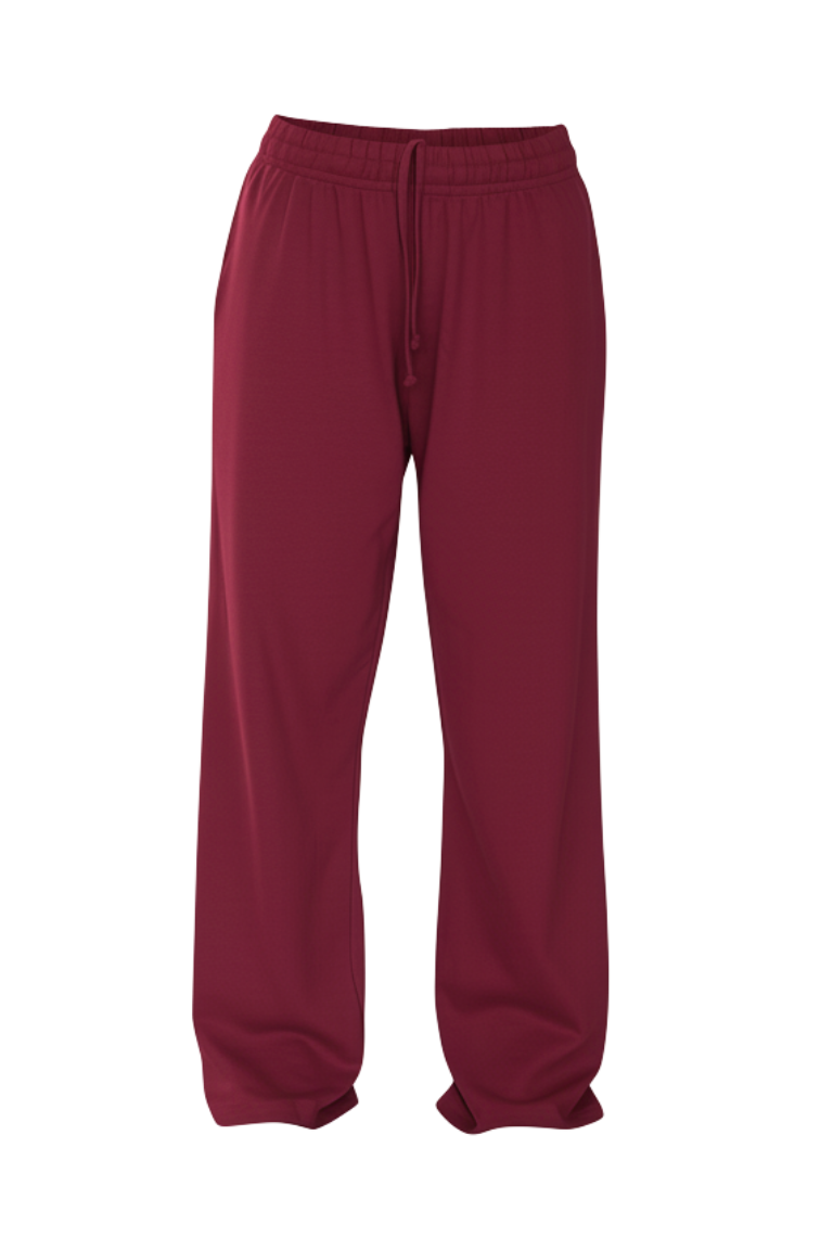 GIANNA SWEATPANTS burgundy