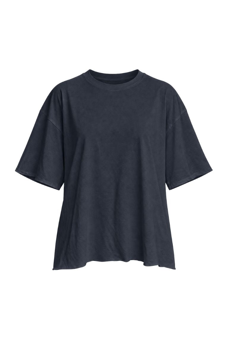 BARE OVERSIZE TEE dark gray