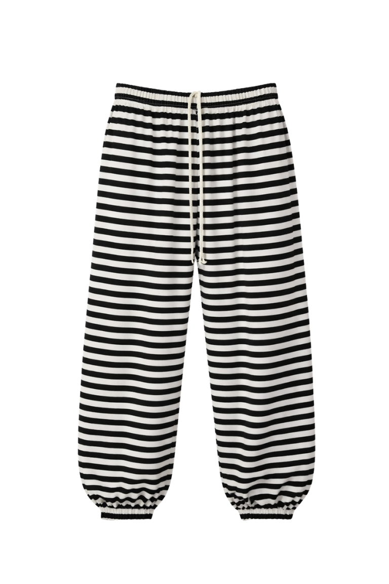 NATTO SWEATPANTS stripes