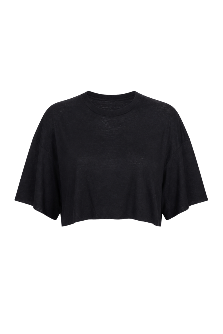 AMELIA CROP black