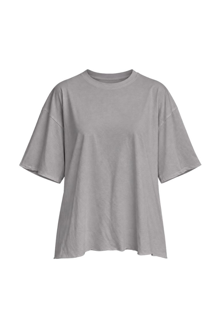 BARE OVERSIZE TEE gray