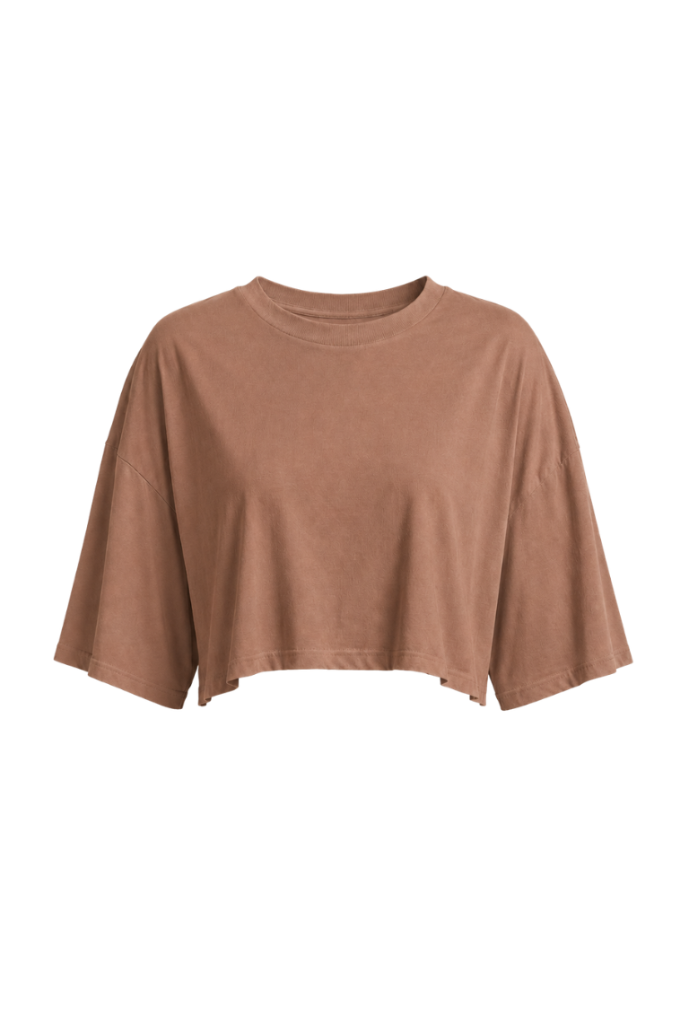 AMELIA CROP camel