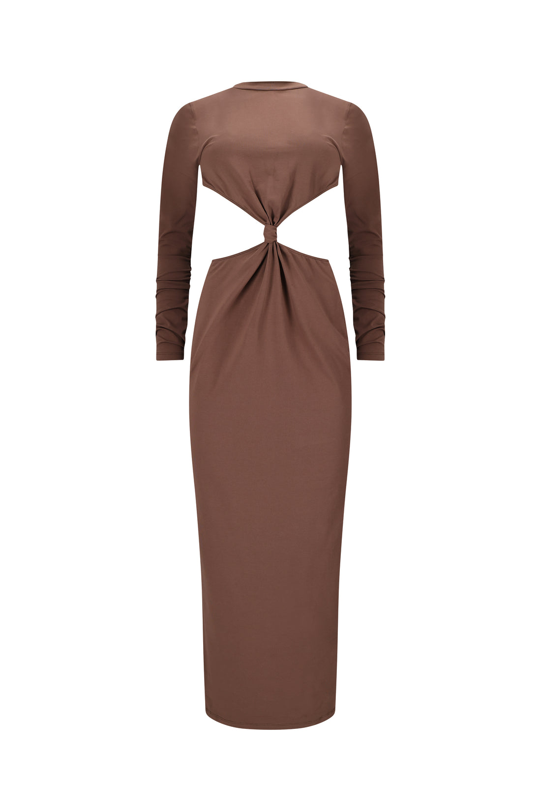 CHRISTIN DRESS brown