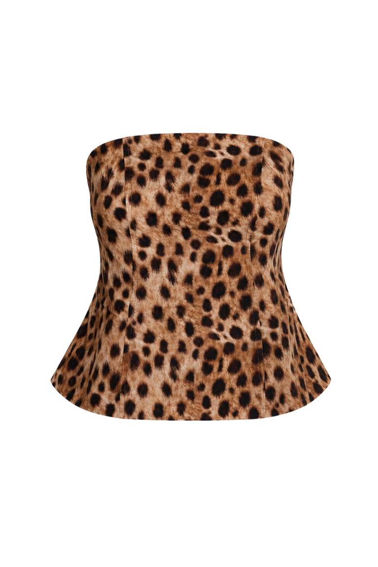 JENIFFER CORSET cheetah