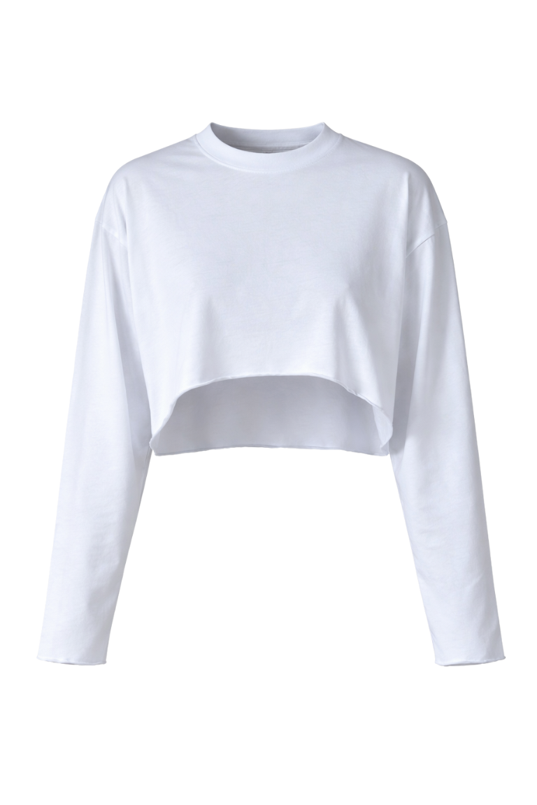 GARY CROP white