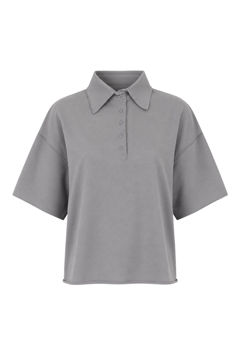 POLO SHIRT gray