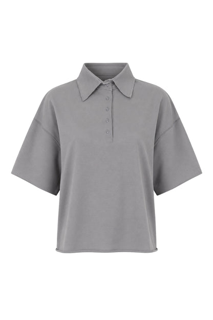 POLO SHIRT gray