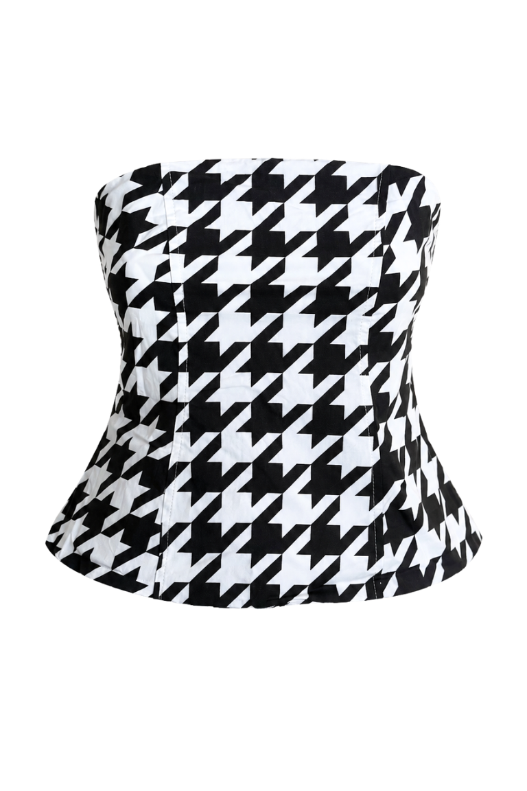 JENIFFER CORSET pepita