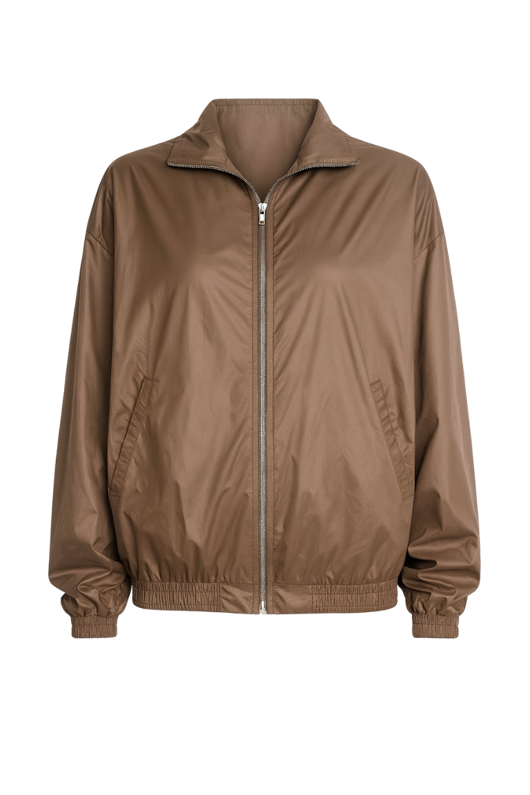 NYLON JACKET brown