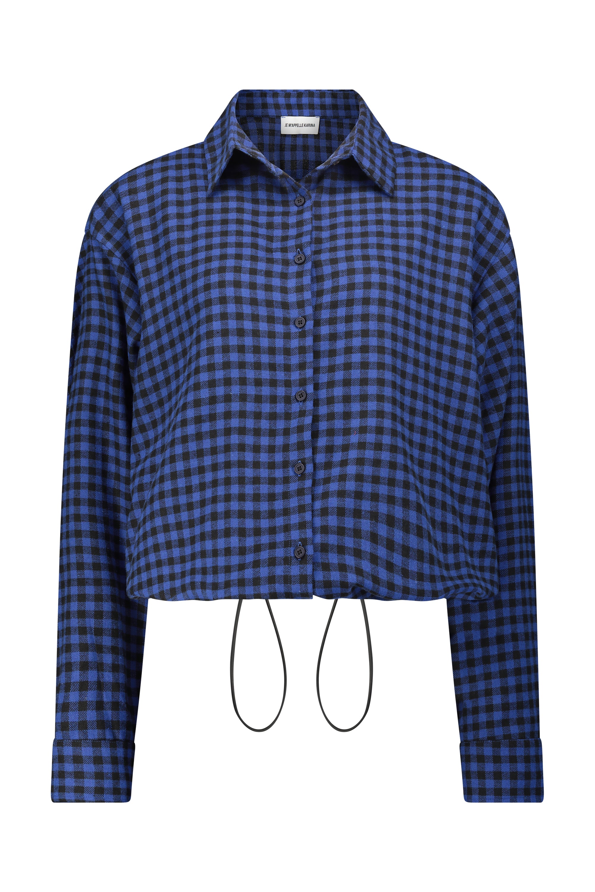 SIMONA SHIRT blue&amp;black