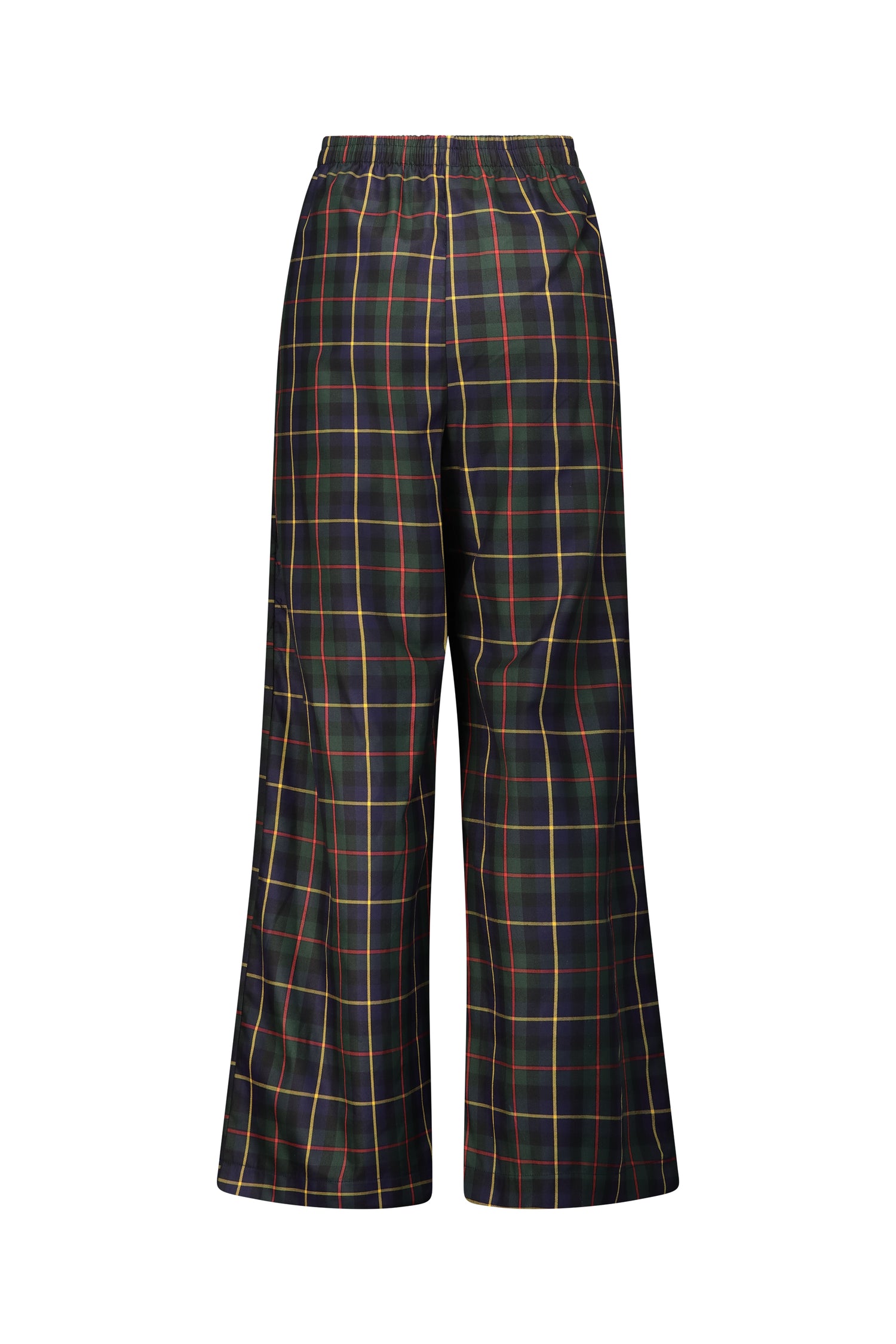 HUGO PANTS plaid blue