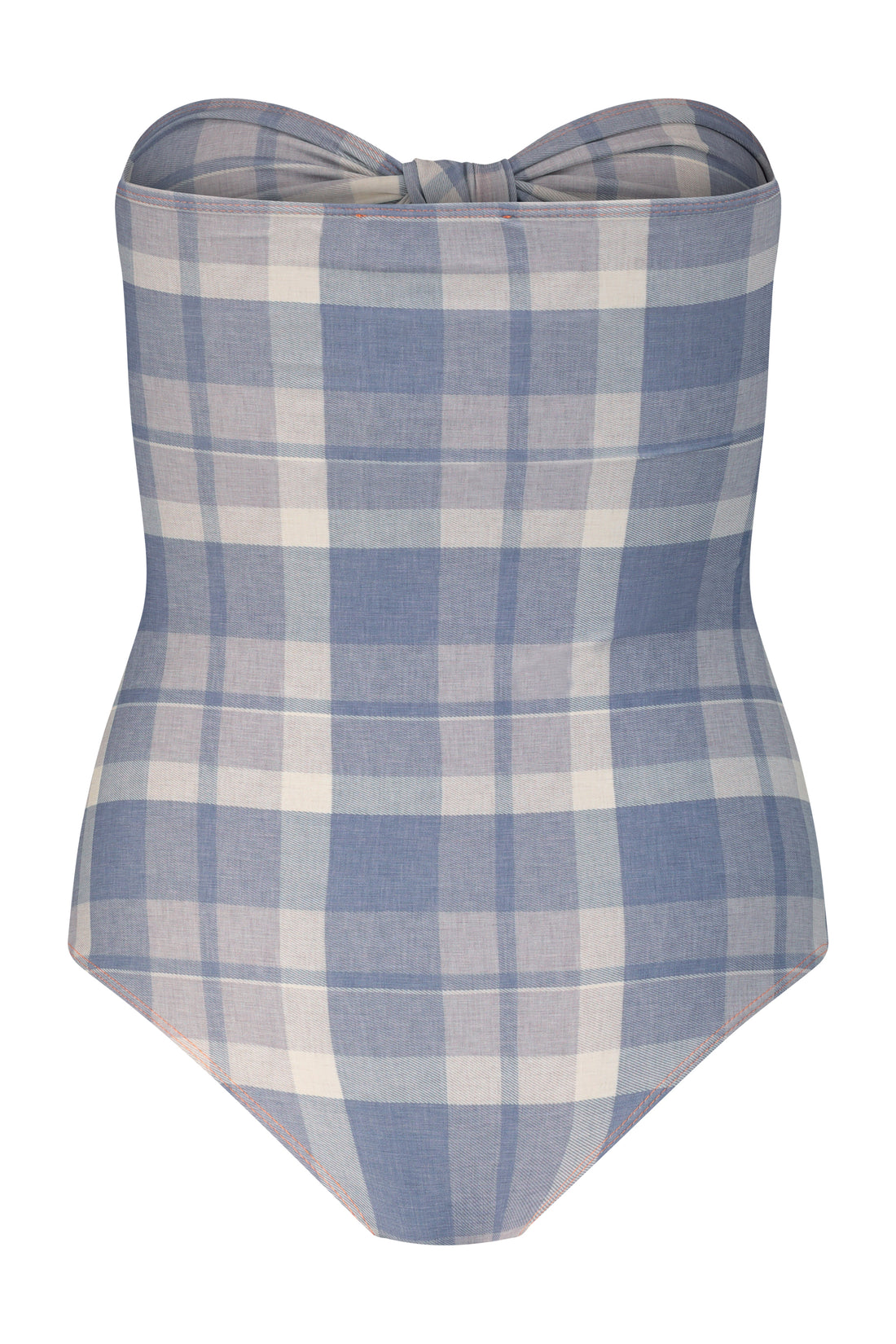 BRIGITTE SWIMSUIT plaid blue