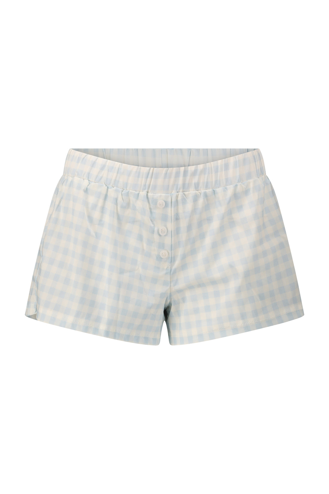 MONACO SHORTS plaid blue