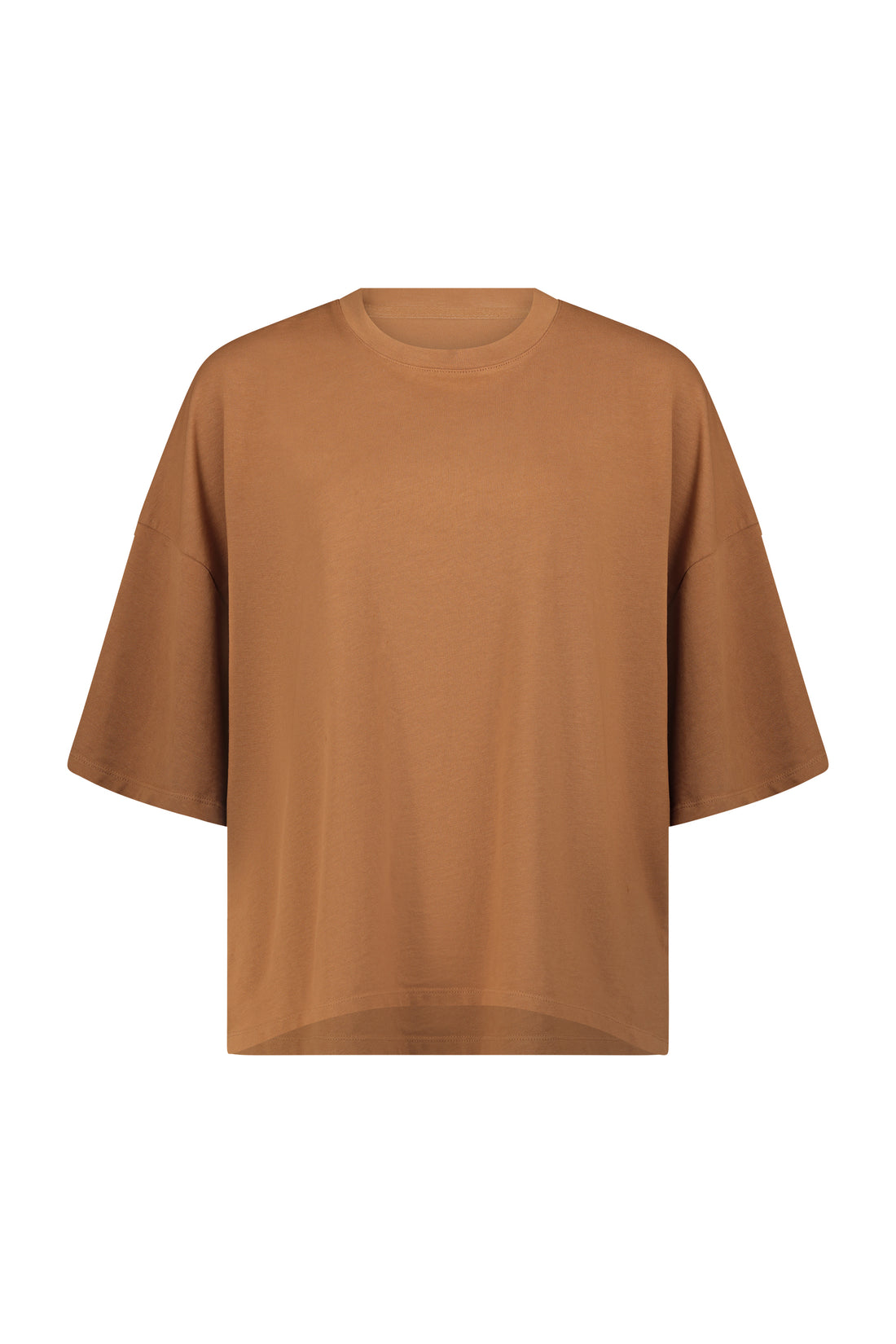 KENDAL OVERSIZE T wash camel