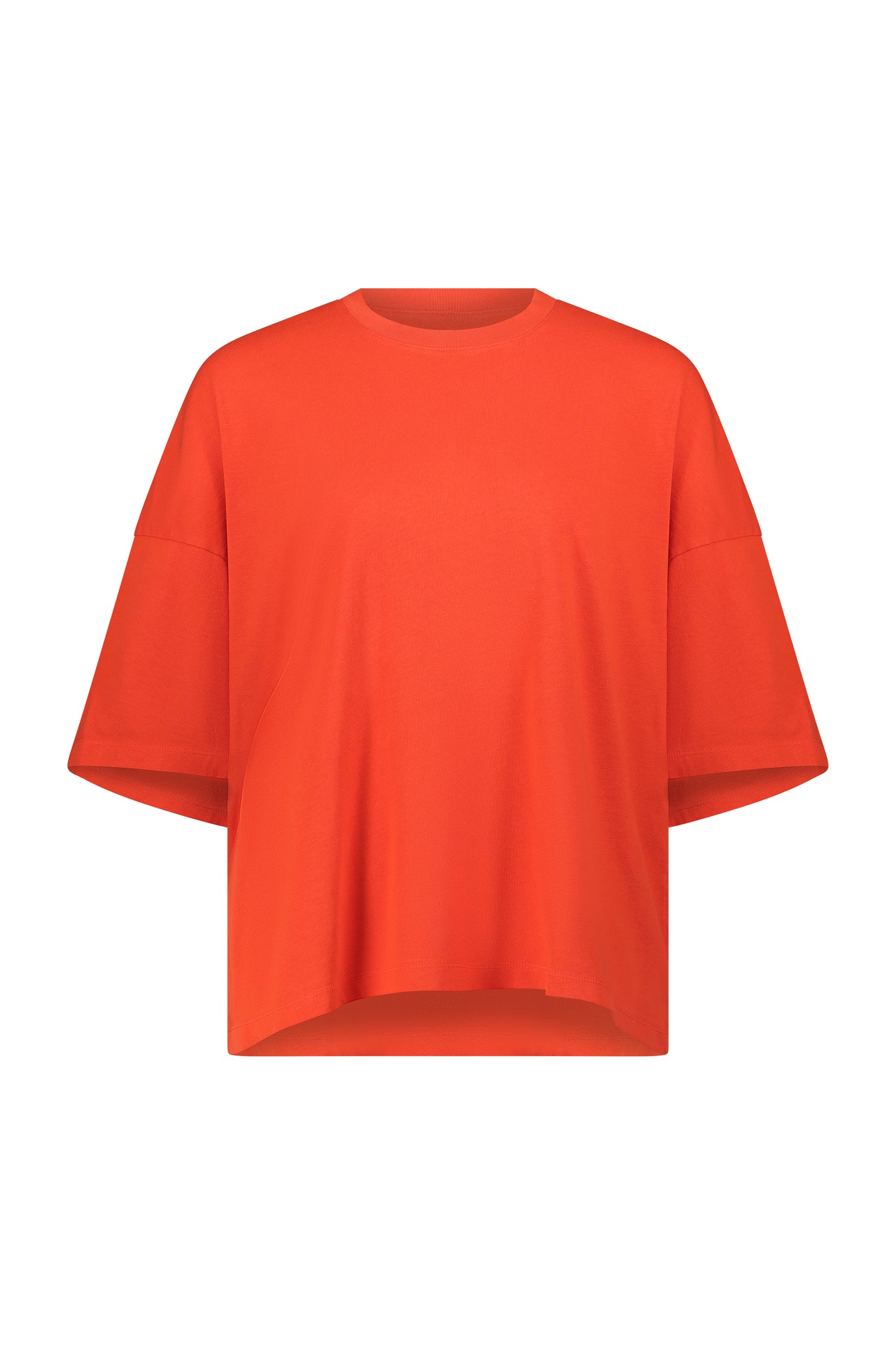 KENDAL OVERSIZE T wash orange