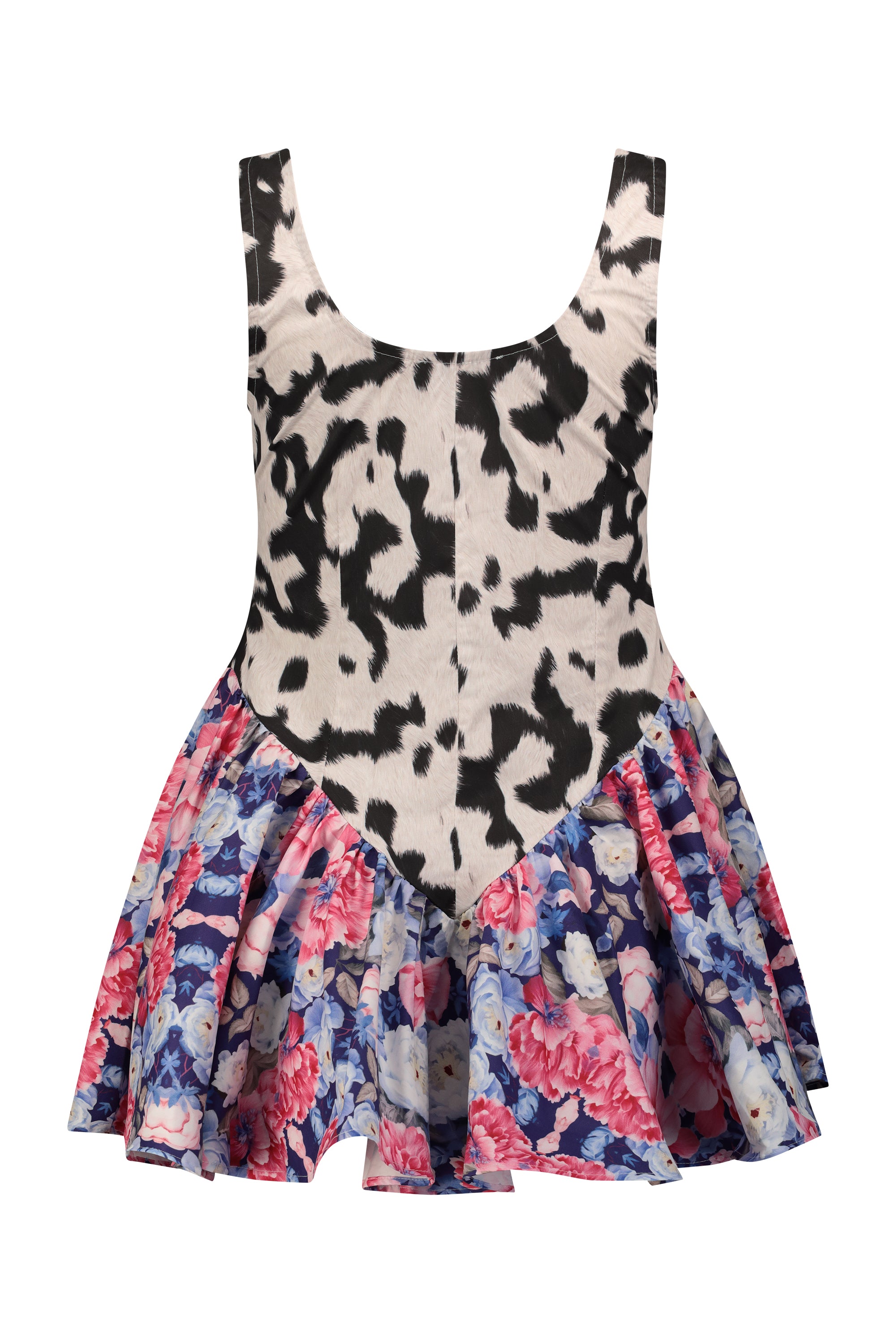 MERLIN DRESS flowers&amp;cow