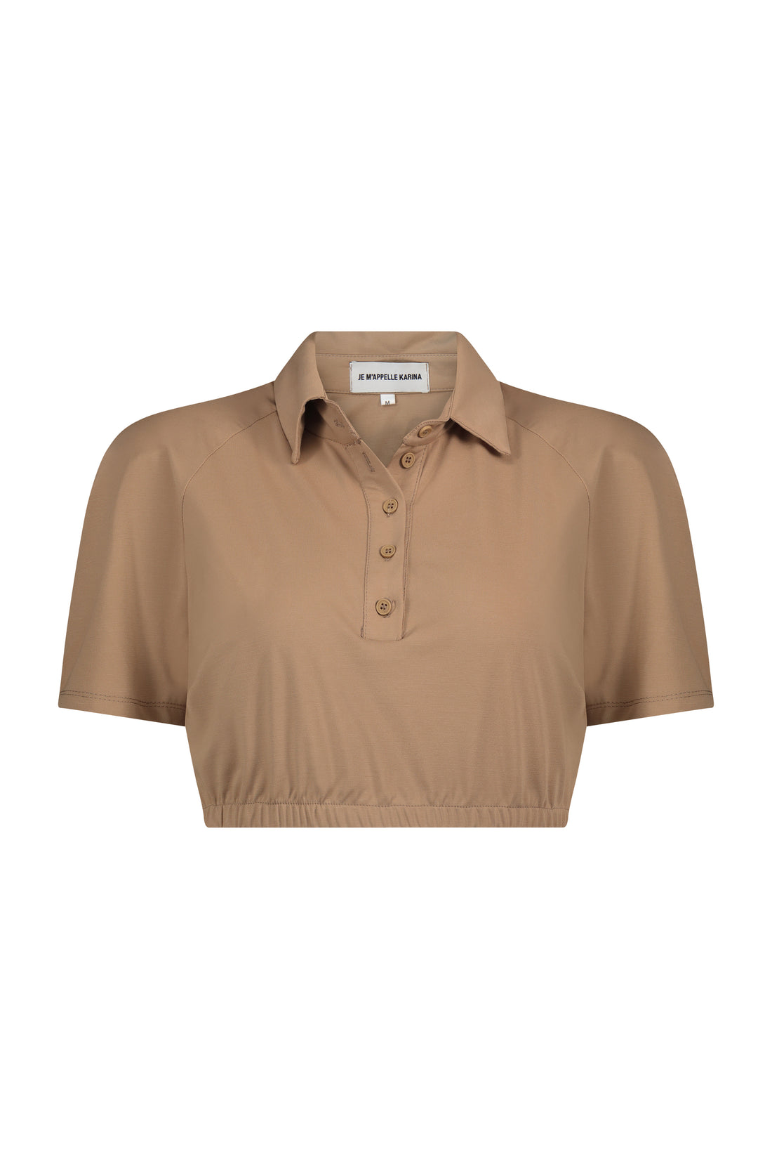 LORD POLO CROP camel
