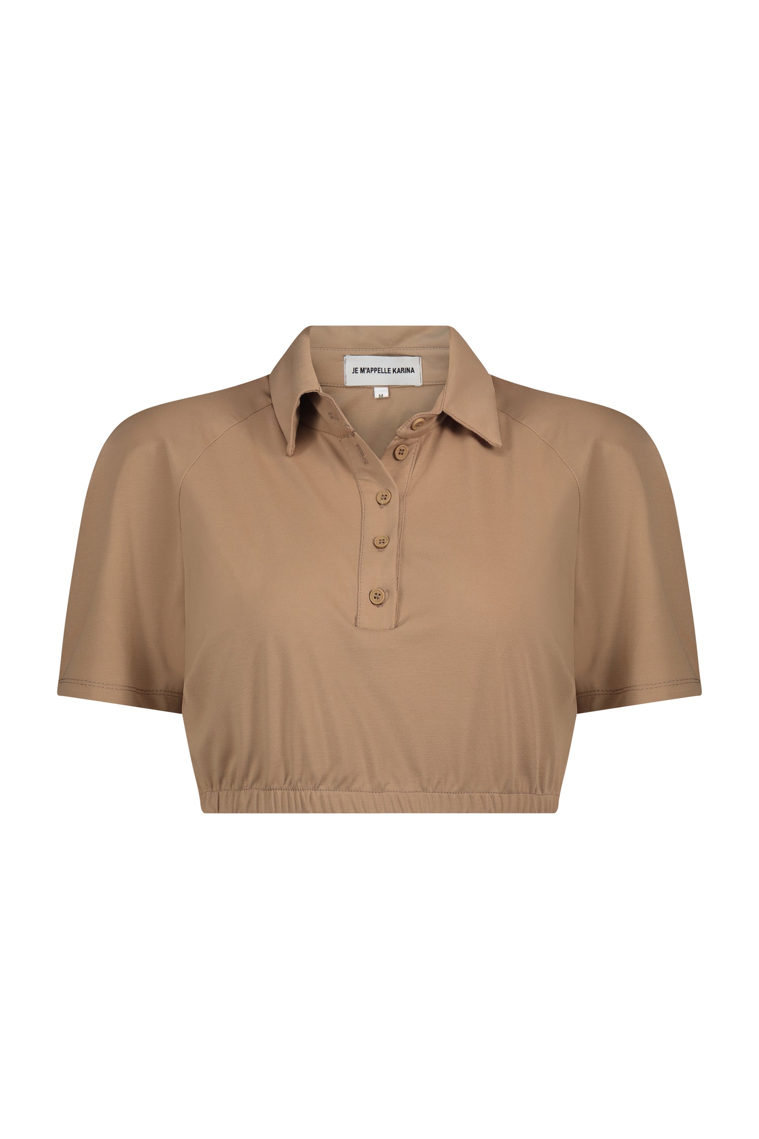 LORD POLO CROP camel