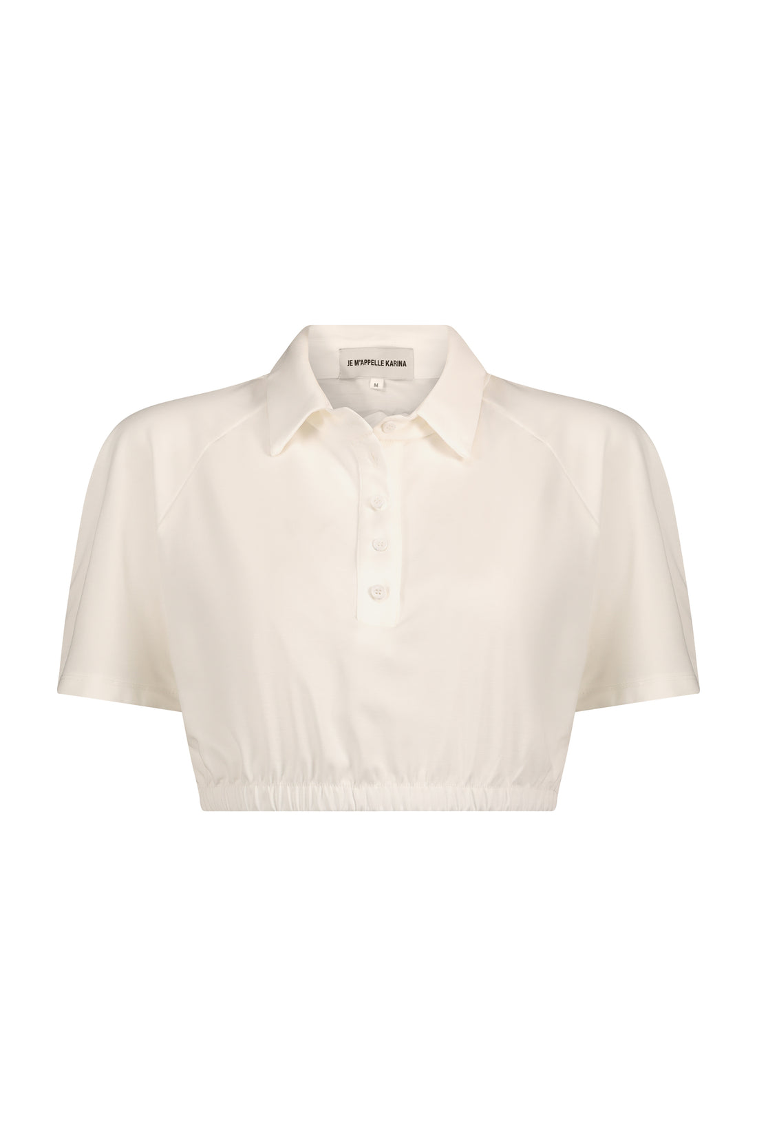 LORD POLO CROP white