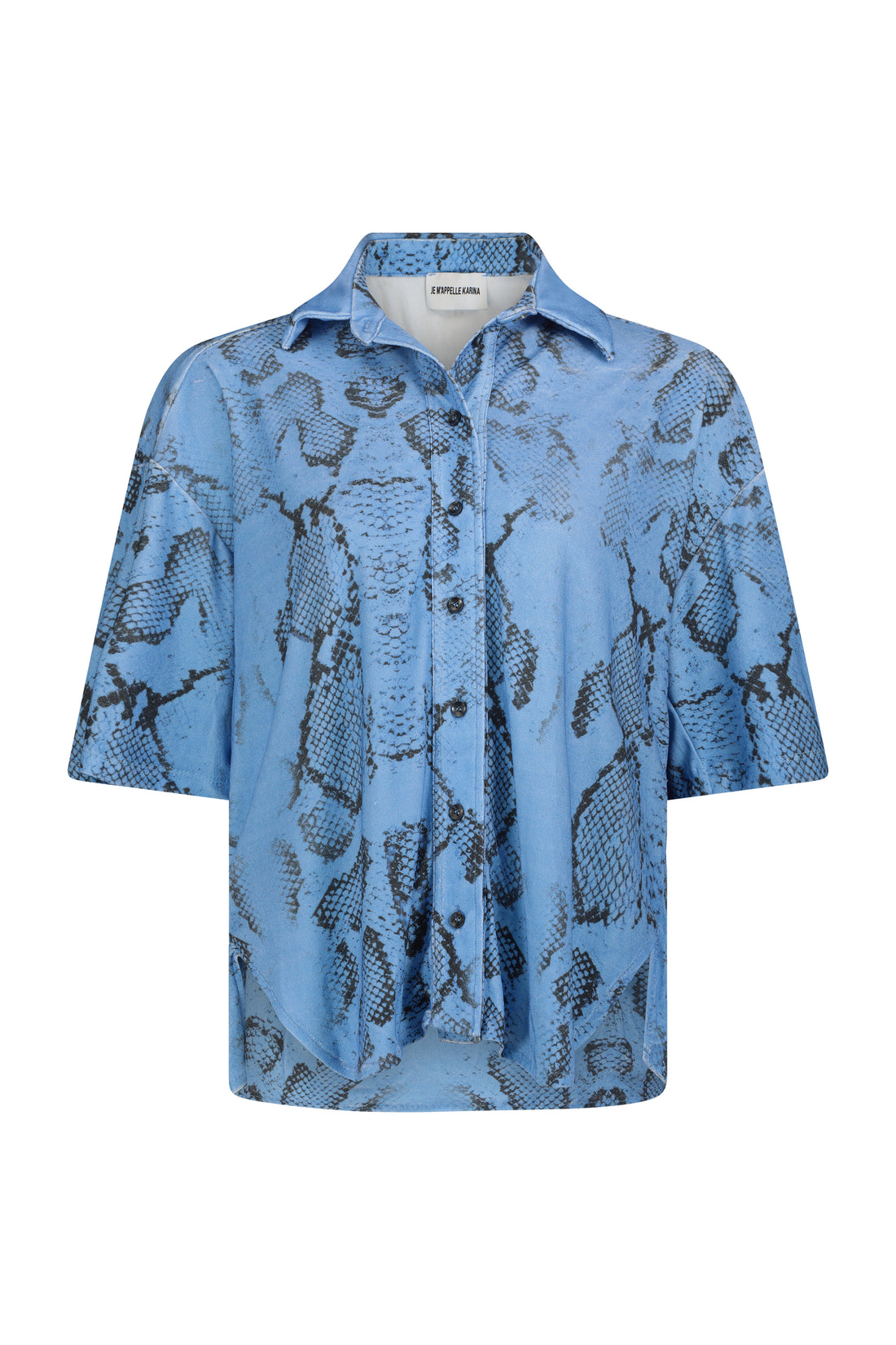 IVY SHIRT blue snake