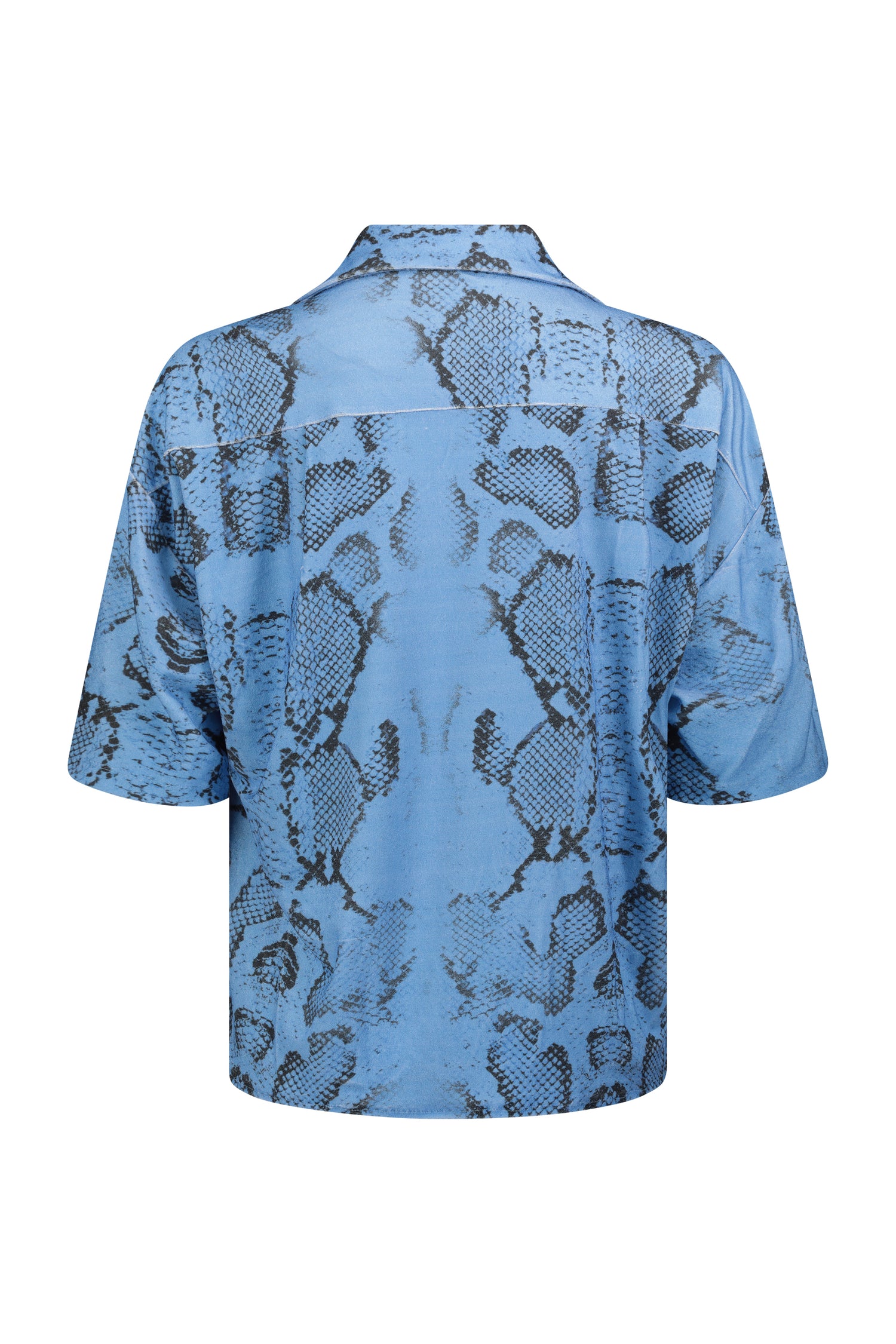 IVY SHIRT blue snake