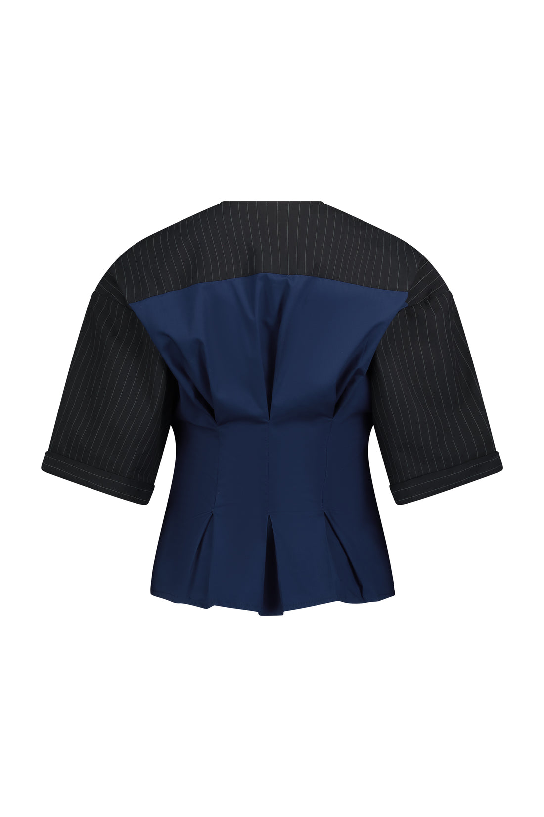 BASEBALL SHIRT blue&black