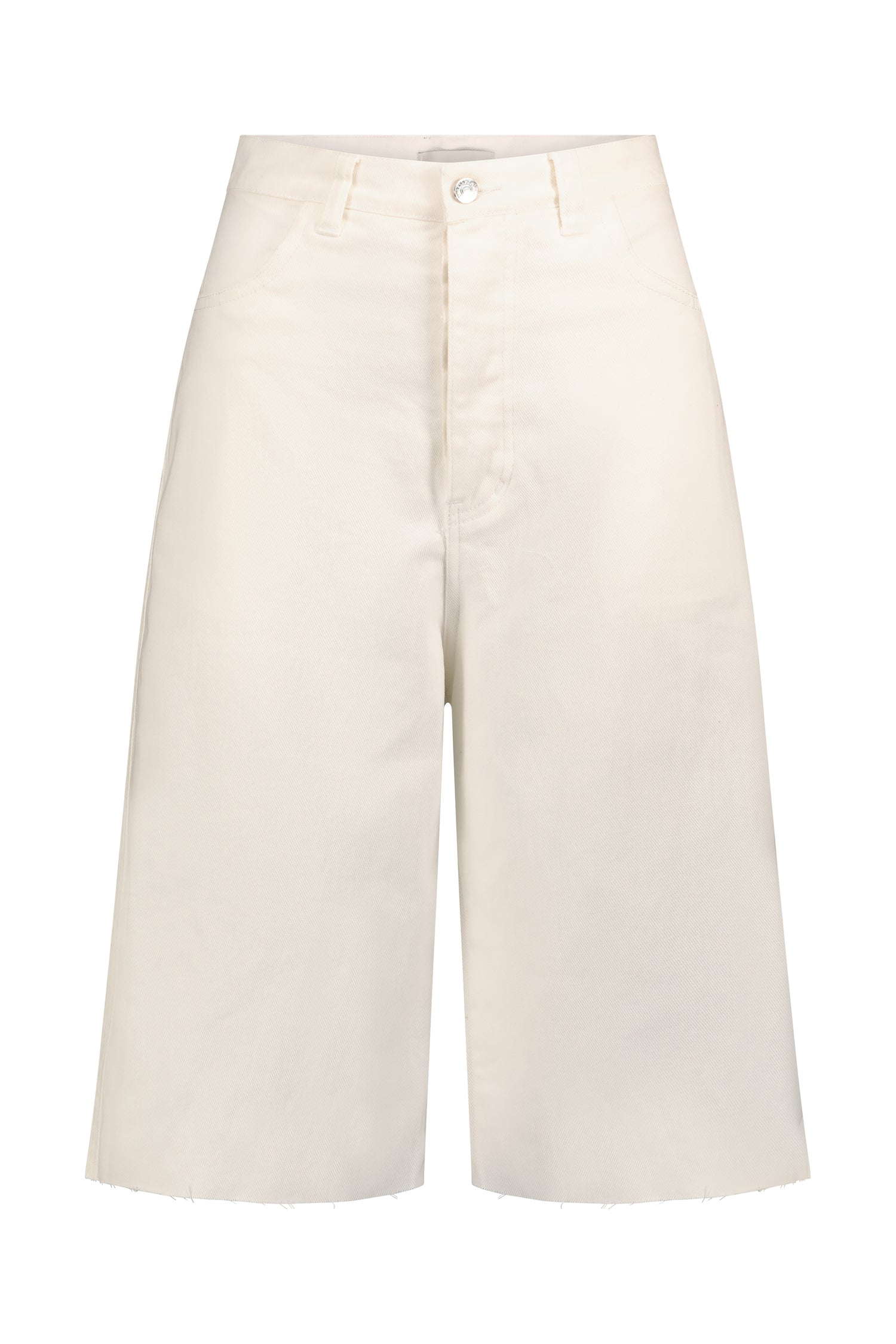 BERMUDA JEANS white