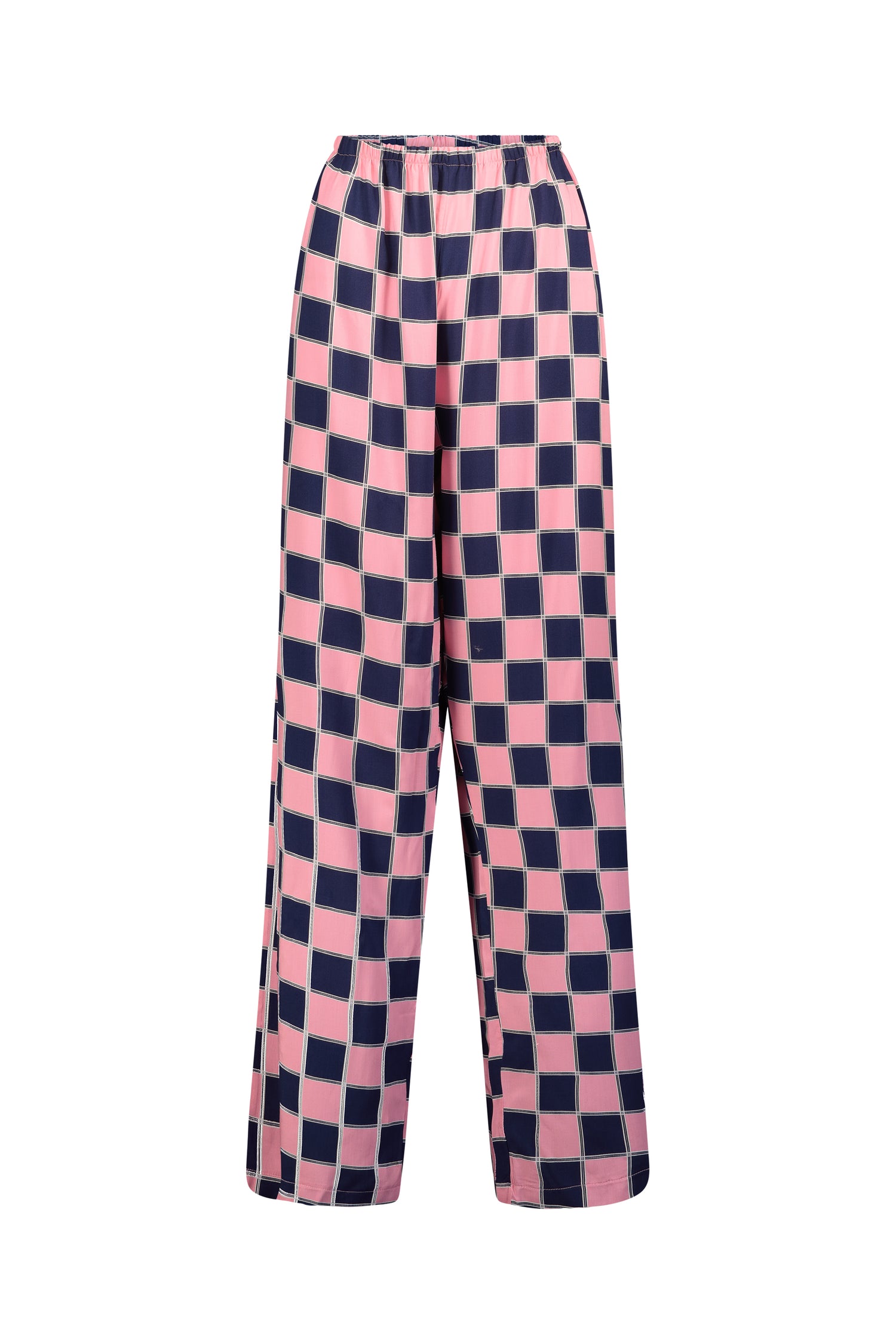 AGATA SWEATPANTS plaid pink