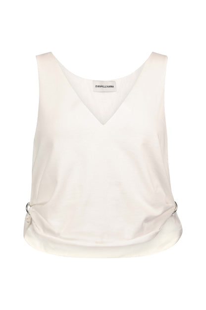 ALANNA TANK white