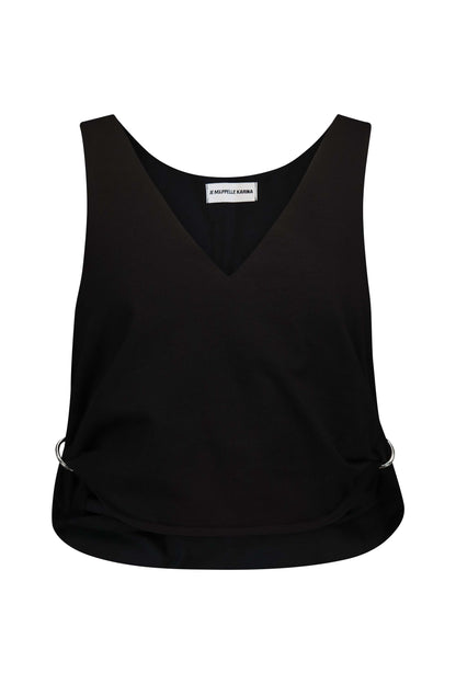 ALANNA TANK black