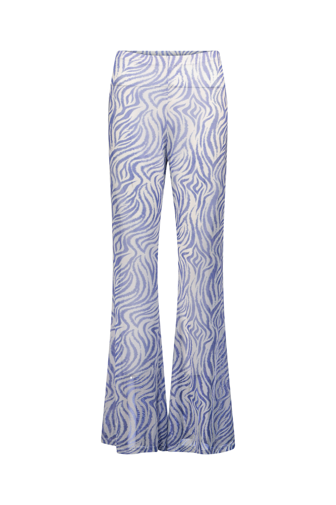 NORA PANTS blue zebra