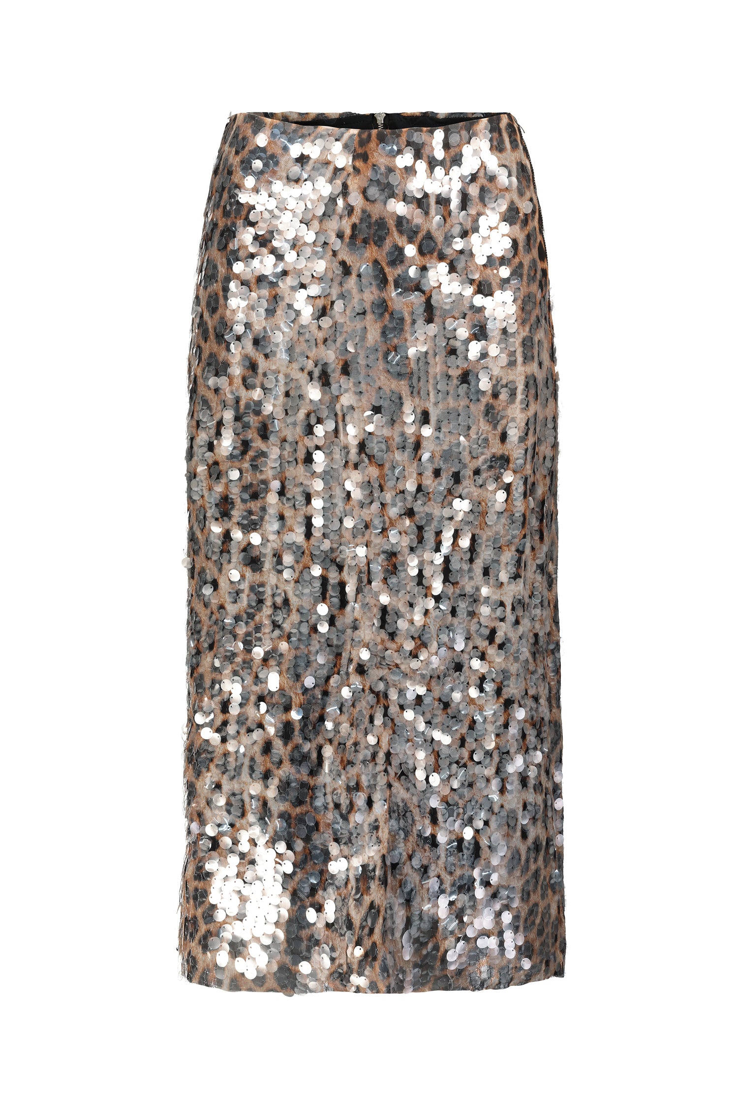 LILIES SKIRT leopard