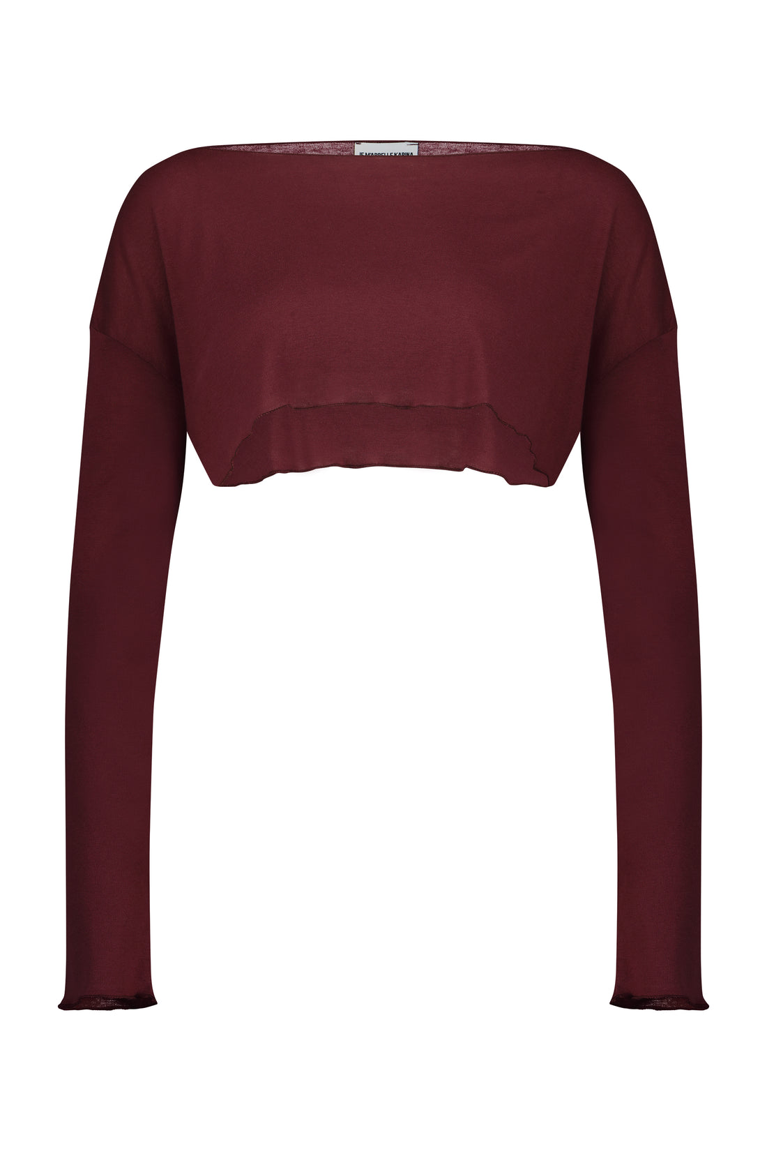 ERICCA CROP burgundy