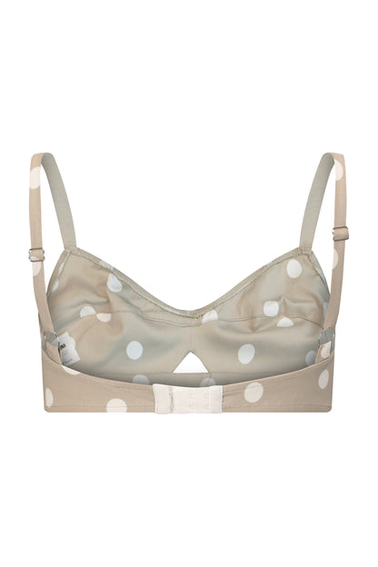 DONATELLA TOP beige&amp;white