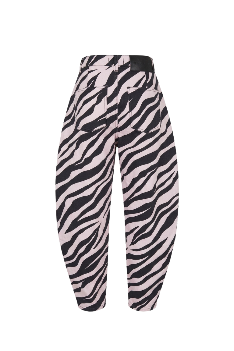 JEANS NO.21 pink zebra