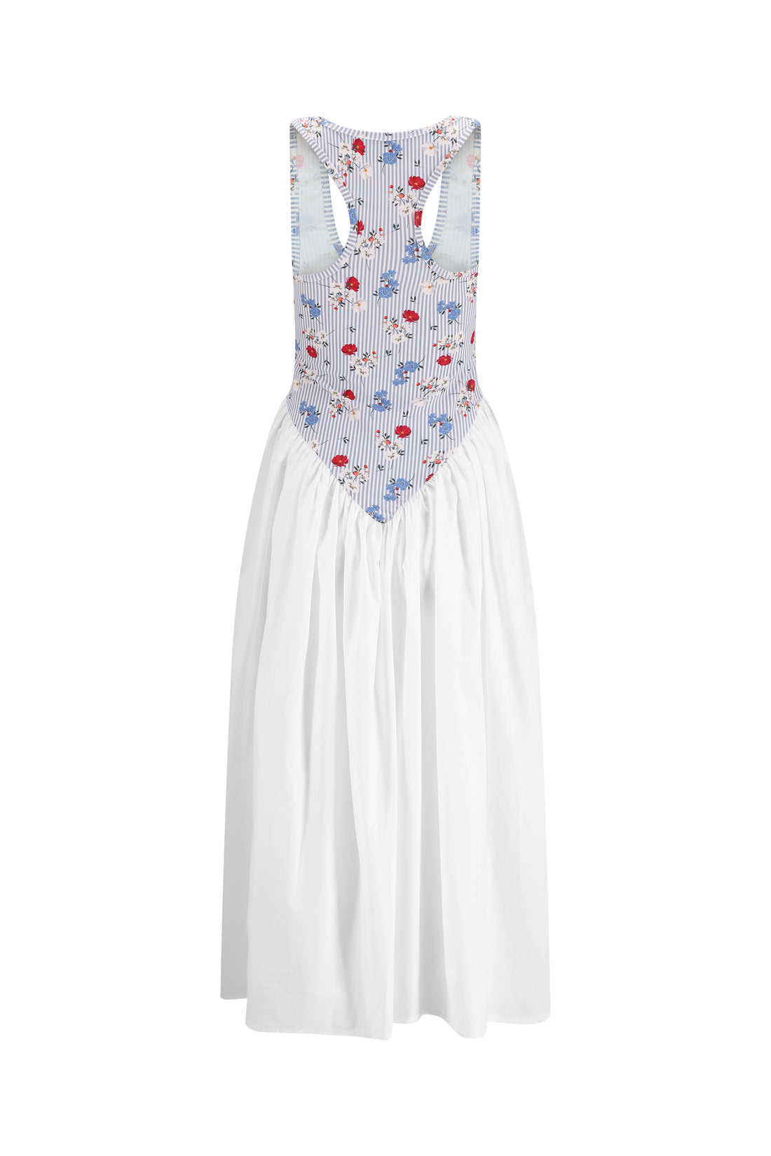 BRYSON DRESS flowers&white