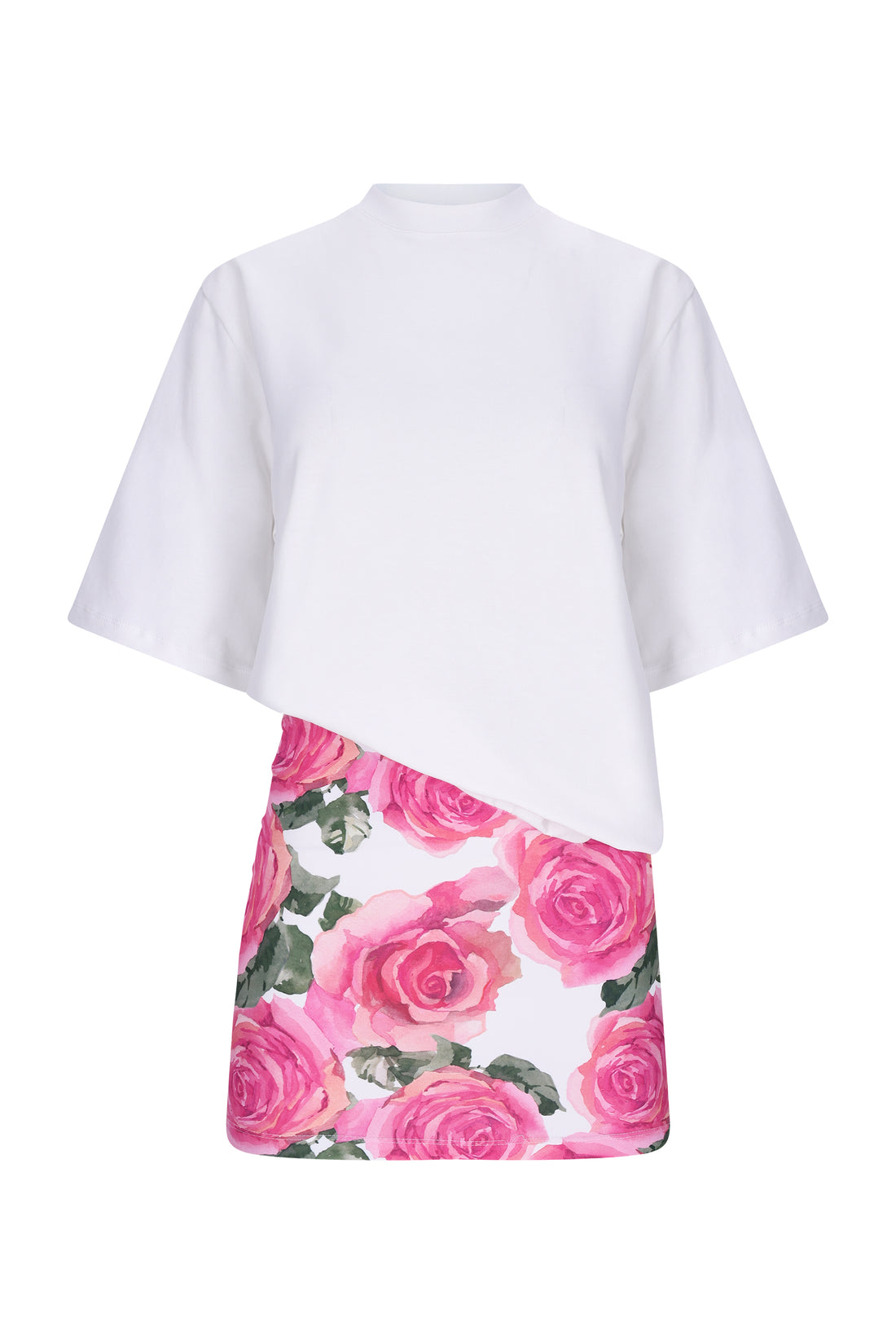 KATHY DRESS white&amp;flowers