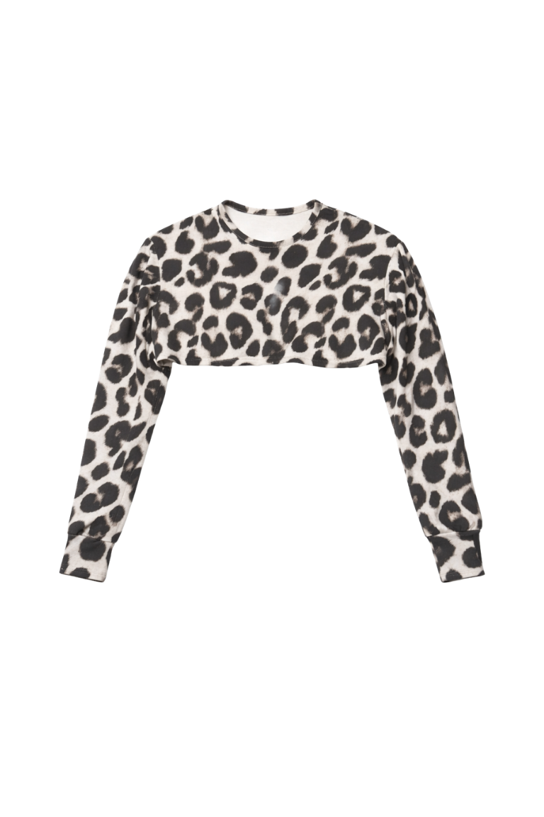 LUANNA LEOPARD CROP melange