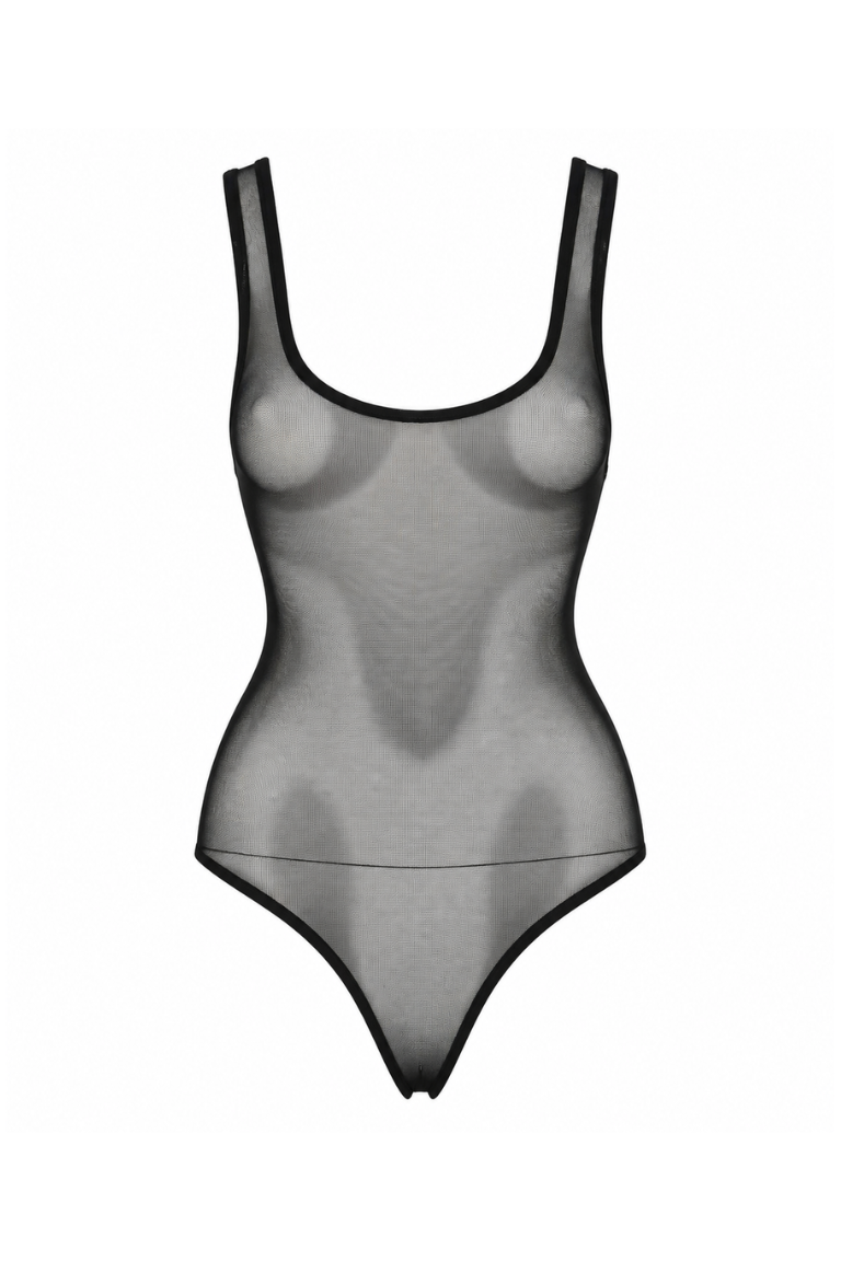 SECOND SKIN BODYSUIT black