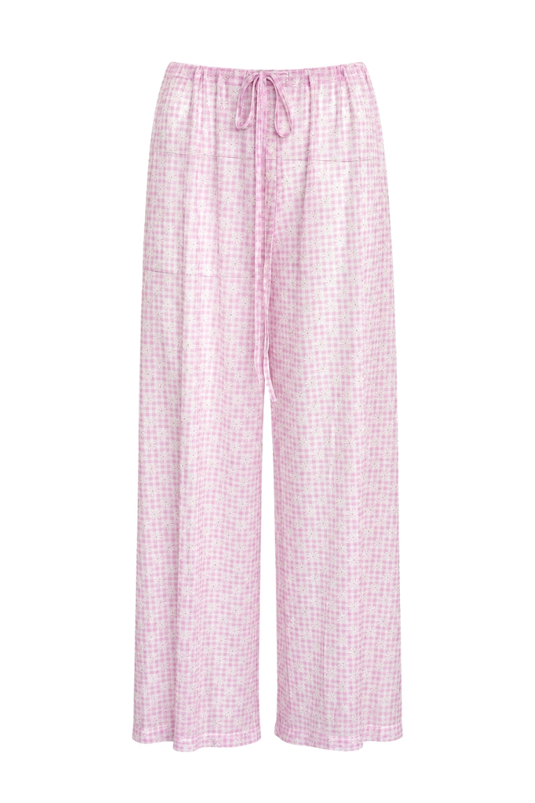 JANIS SHEER PANTS pink