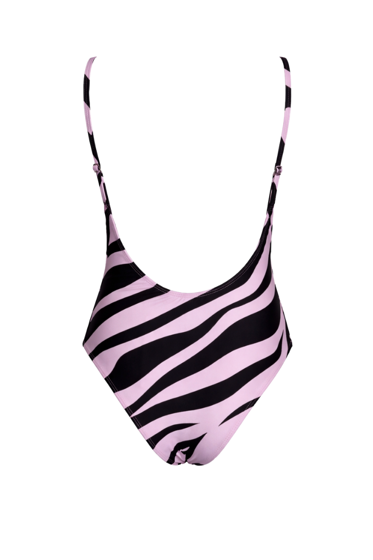AVA ONE-PIECE pink zebra
