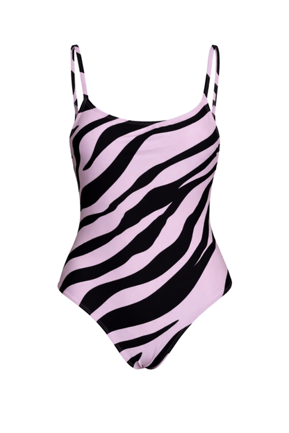 AVA ONE-PIECE pink zebra