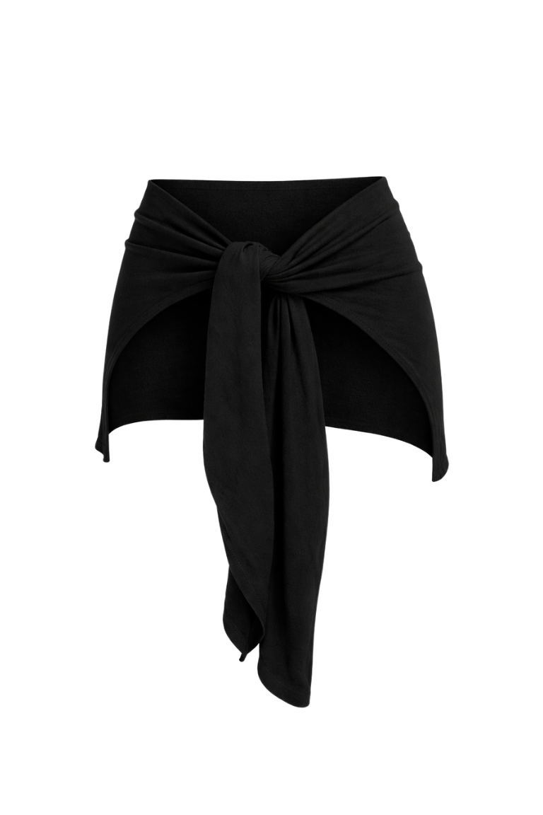 JIA SHEER PANTS black