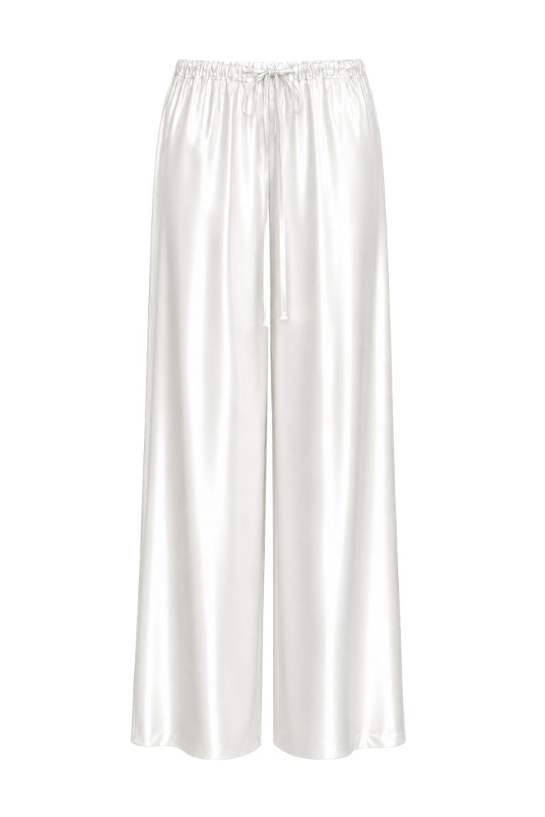 PALAZZO PANTS white