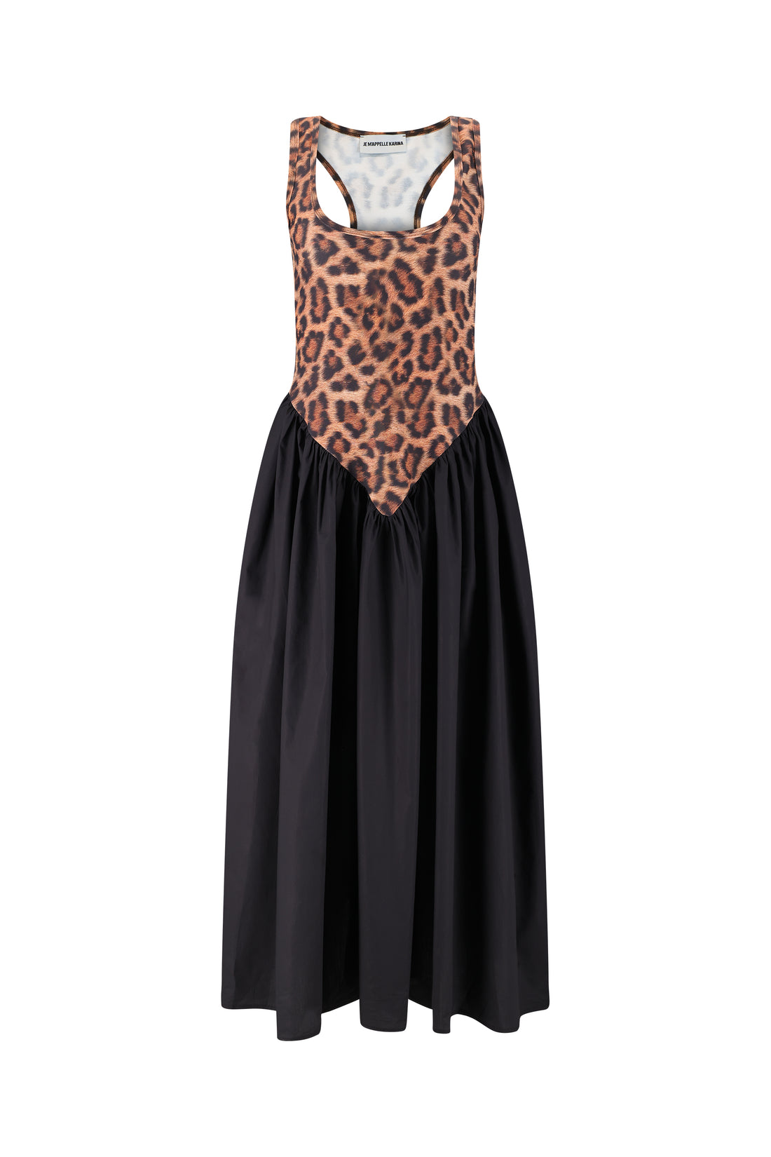 BRYSON DRESS leopard&black