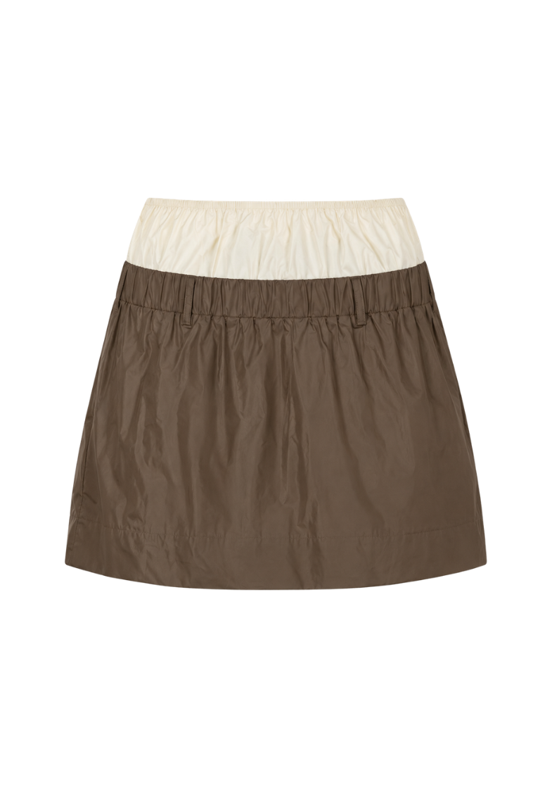 RIVA MINI SKIRT beige