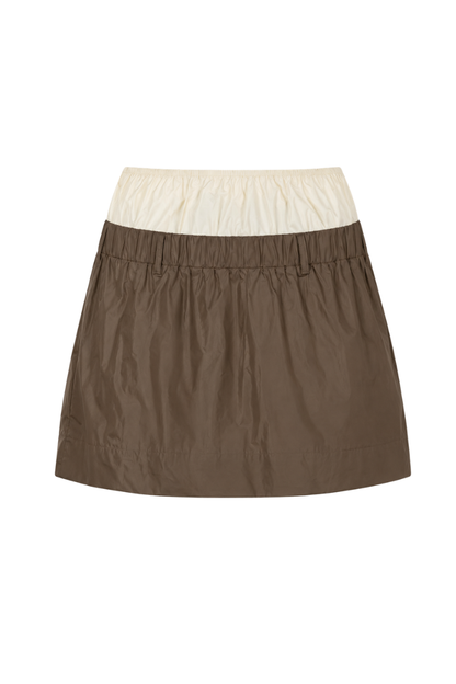 RIVA MINI SKIRT beige