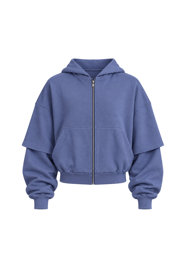 JORDAN DOUBLE SLEEVE purple