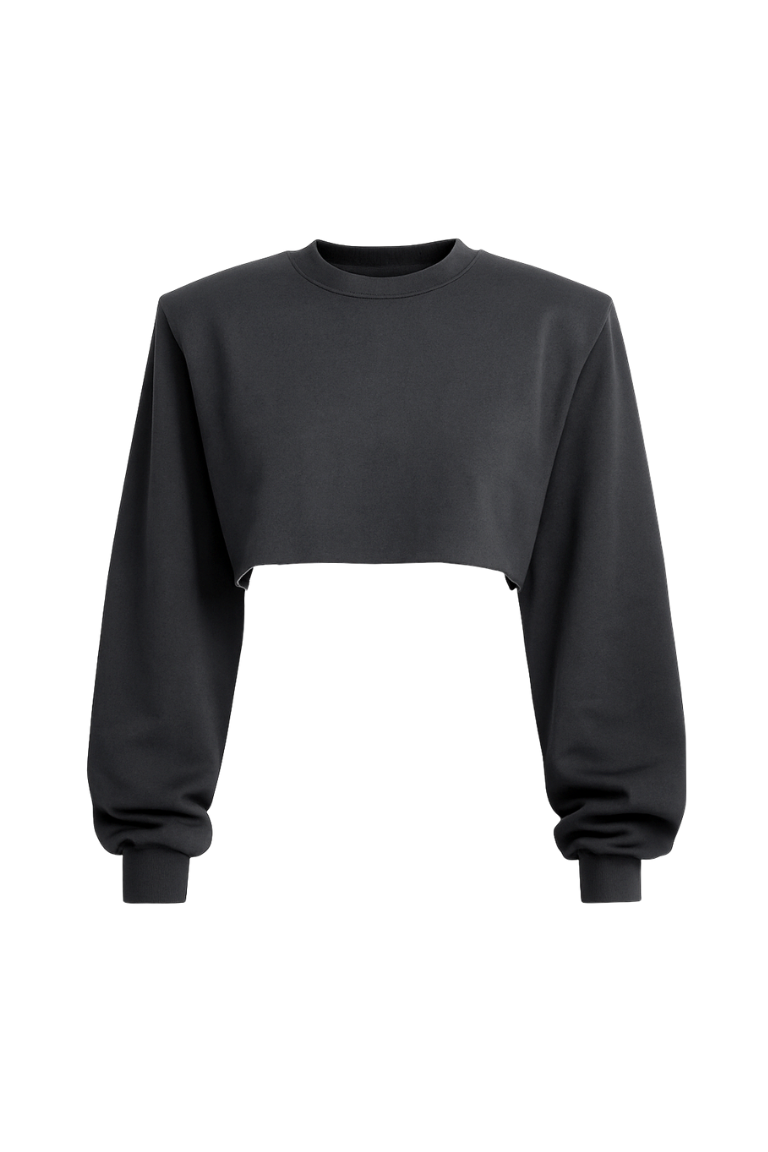 JENNIS CROP wash gray